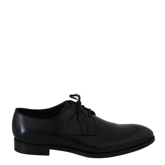 Dolce & Gabbana Black Leather Derby Dress Shoes main image 0